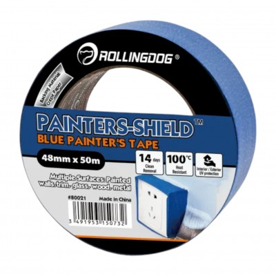 Малярна стрічка Rollingdog PAINTERS-SHIELD 48мм x 50м (80021)